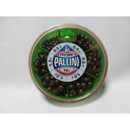 Набор грузил Pallini 110г, 0.3-1.5г